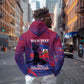 Personalized Afro-Haiti Football Zip Hoodie 2026 Nou Retounen Anko - African Pride