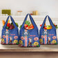 Personalised Cabo Verde Grocery Bag Grey-Headed Kingfisher Mix Gerbera Daisy