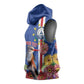 Personalised Cabo Verde Sleeveless Hoodie Grey-Headed Kingfisher Mix Gerbera Daisy - African Pride