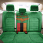 Personalised Afro Zambia Back Car Seat Cover Flag Style Mix Kente Pattern