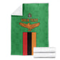 Personalised Afro Zambia Blanket Flag Style Mix Kente Pattern