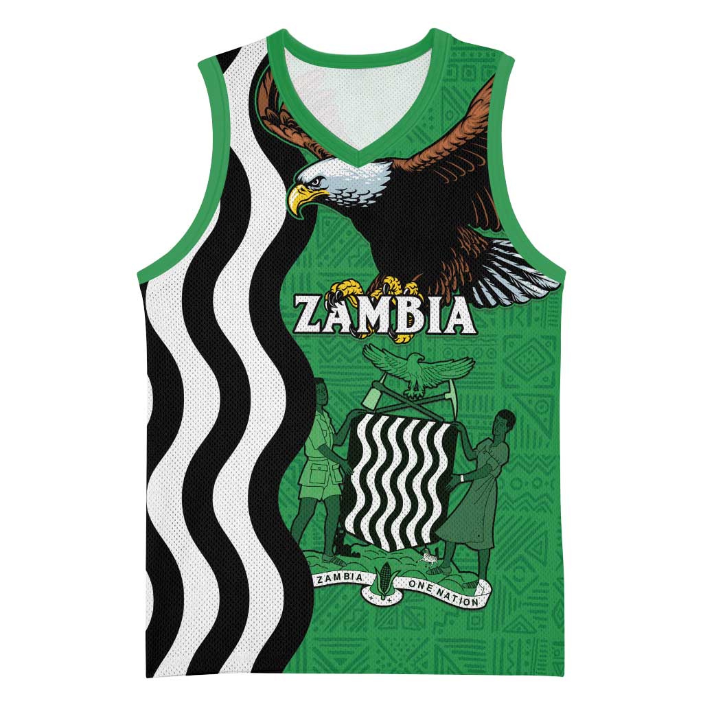 Icitungu ca Zambia Basketball Jersey One Zambia One Nation LT15