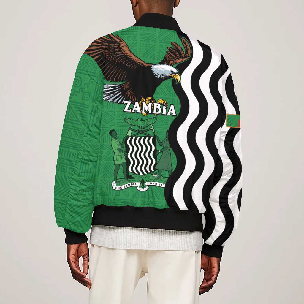Icitungu ca Zambia Bomber Jacket One Zambia One Nation