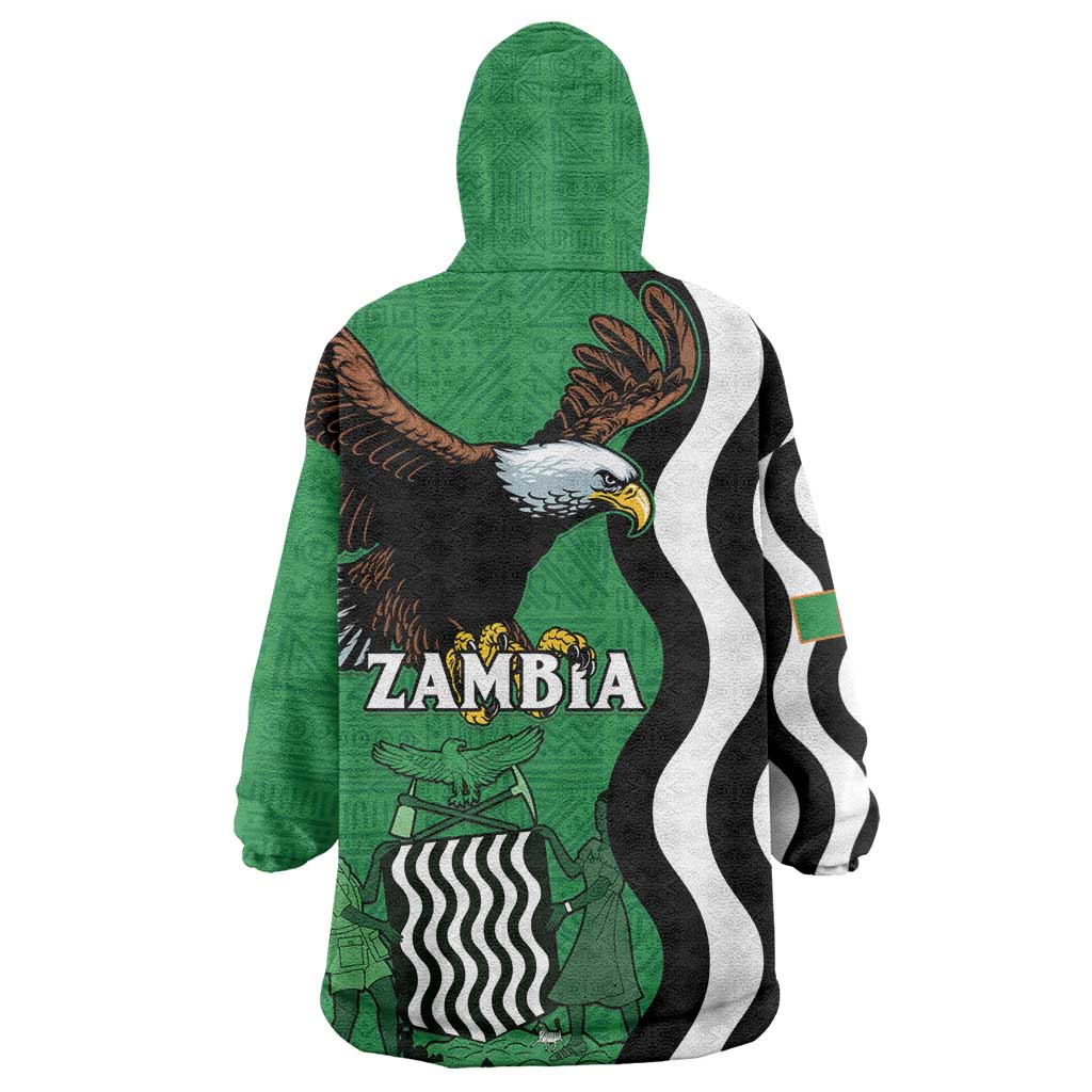 Icitungu ca Zambia Kid Wearable Blanket Hoodie One Zambia One Nation