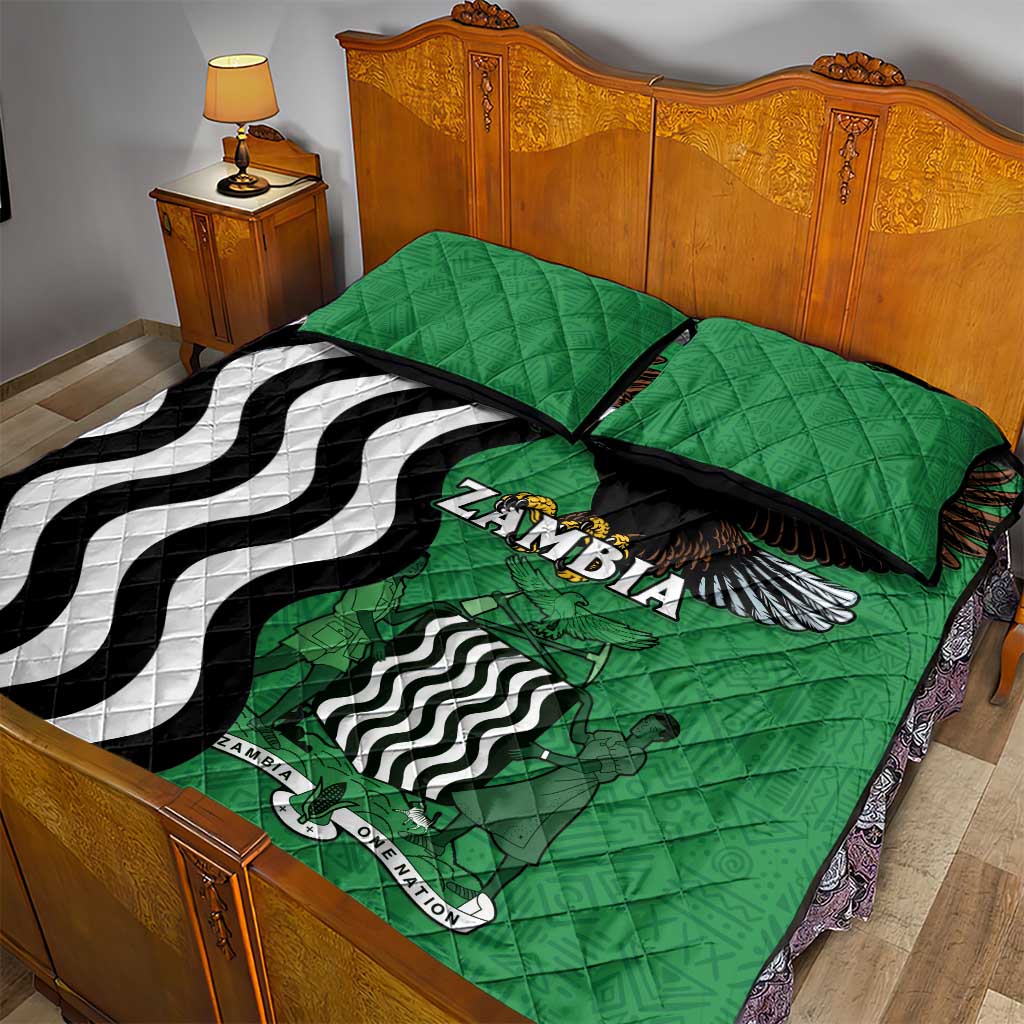 Icitungu ca Zambia Quilt Bed Set One Zambia One Nation