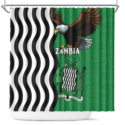 Icitungu ca Zambia Shower Curtain One Zambia One Nation