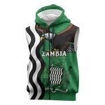 Icitungu ca Zambia Sleeveless Zip Hoodie One Zambia One Nation - African Pride
