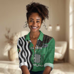 Icitungu ca Zambia Women Casual Shirt One Zambia One Nation