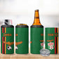 Custom Zambia Football 4 in 1 Can Cooler Tumbler Go Chipolopolo