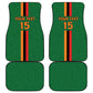 Custom Zambia Football Car Mats Go Chipolopolo