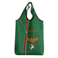 Custom Zambia Football Grocery Bag Go Chipolopolo