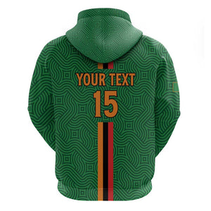 Custom Zambia Football Hoodie Go Chipolopolo