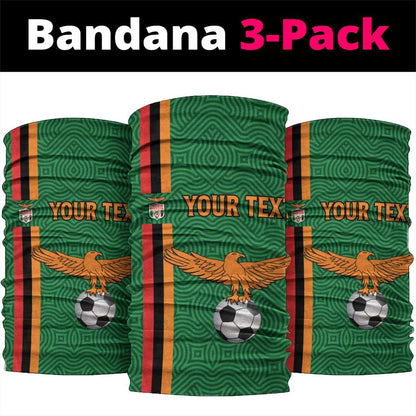 Custom Zambia Football Neck Gaiter Go Chipolopolo LT15