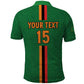 Custom Zambia Football Polo Shirt Go Chipolopolo