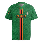Custom Zambia Football Rugby Jersey Go Chipolopolo
