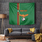 Custom Zambia Football Tapestry Go Chipolopolo