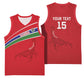 Custom Gambia Football Basketball Jersey Scorpions Never Die LT15