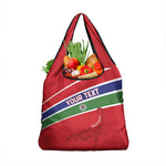 Custom Gambia Football Grocery Bag Scorpions Never Die