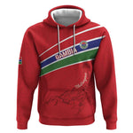 Custom Gambia Football Hoodie Scorpions Never Die