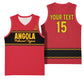 Custom Angola Football Basketball Jersey Viva Palancas Negras LT15