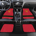 Custom Angola Football Car Mats Viva Palancas Negras