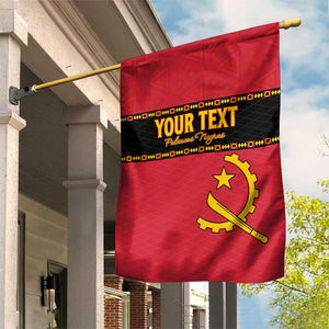Custom Angola Football Garden Flag Viva Palancas Negras