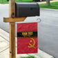 Custom Angola Football Garden Flag Viva Palancas Negras