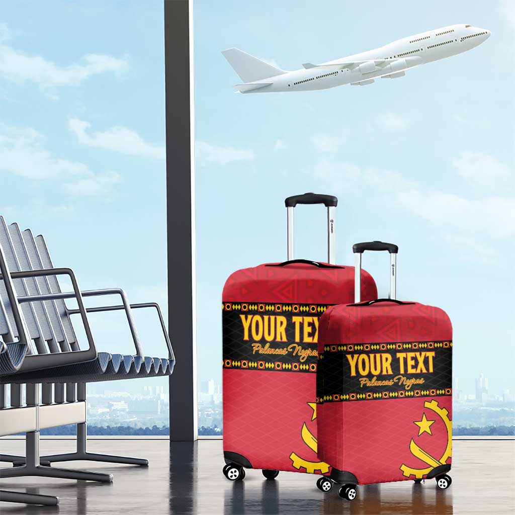 Custom Angola Football Luggage Cover Viva Palancas Negras