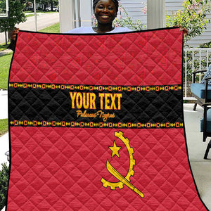 Custom Angola Football Quilt Viva Palancas Negras