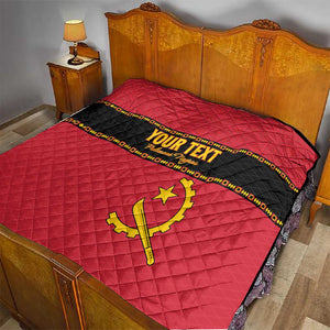 Custom Angola Football Quilt Viva Palancas Negras