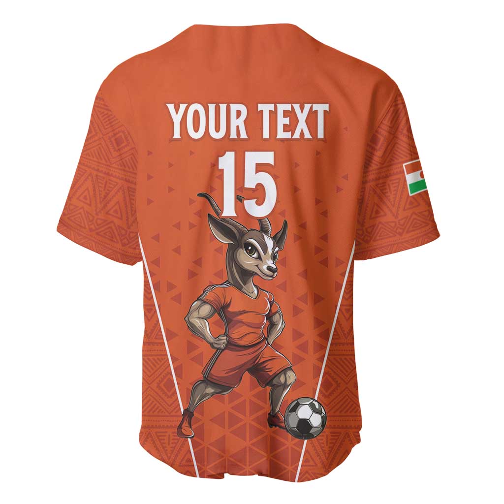 Custom Niger Football Baseball Jersey Allez Menas