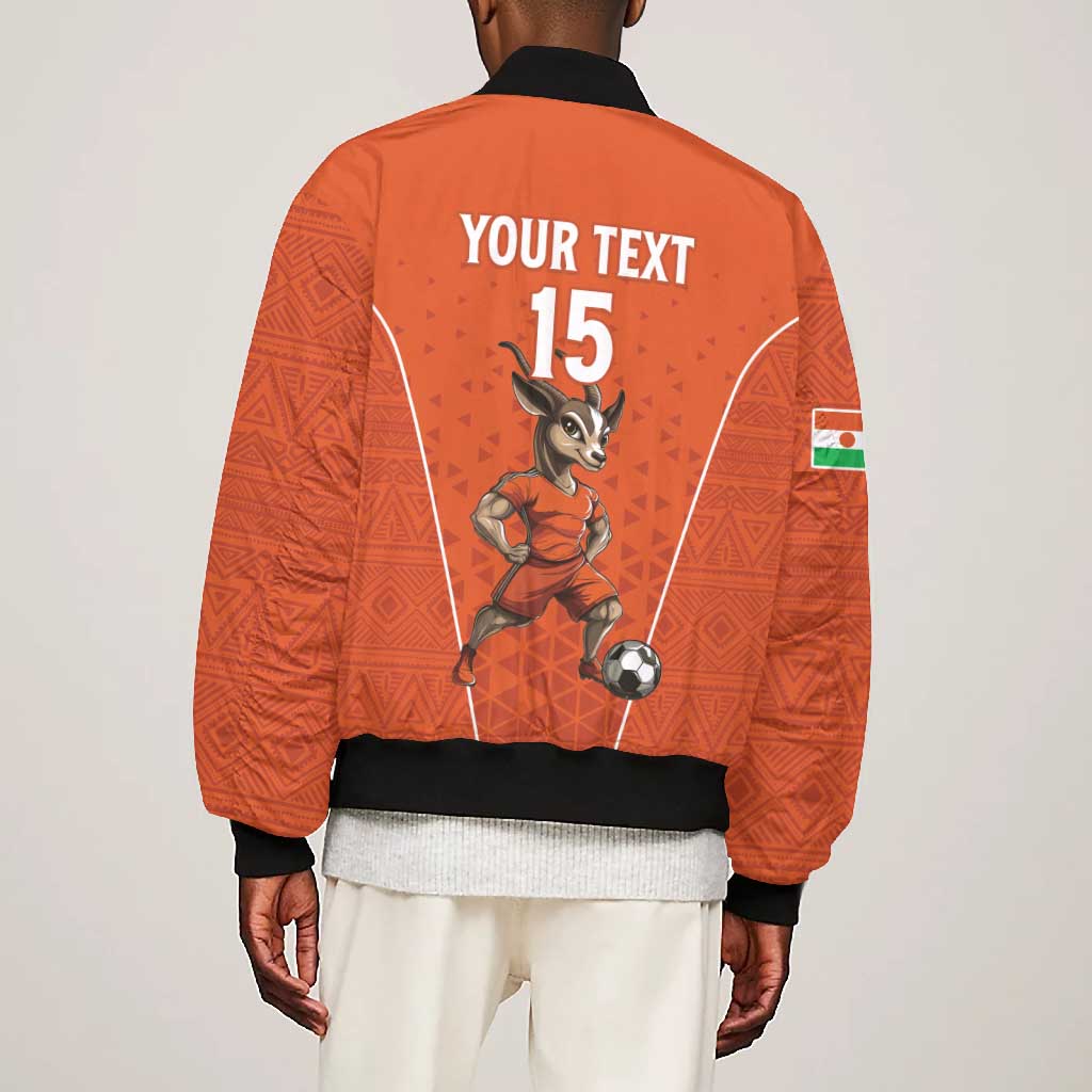 Custom Niger Football Bomber Jacket Allez Menas