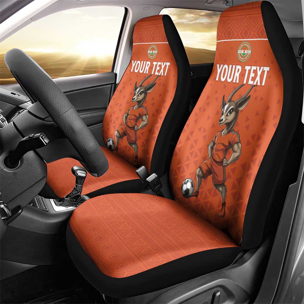 Custom Niger Football Car Seat Cover Allez Menas