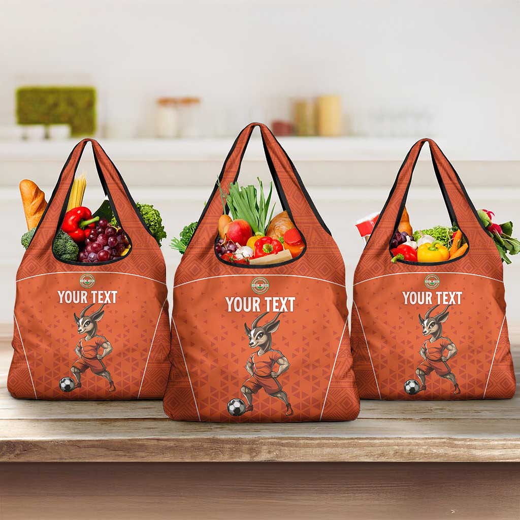 Custom Niger Football Grocery Bag Allez Menas