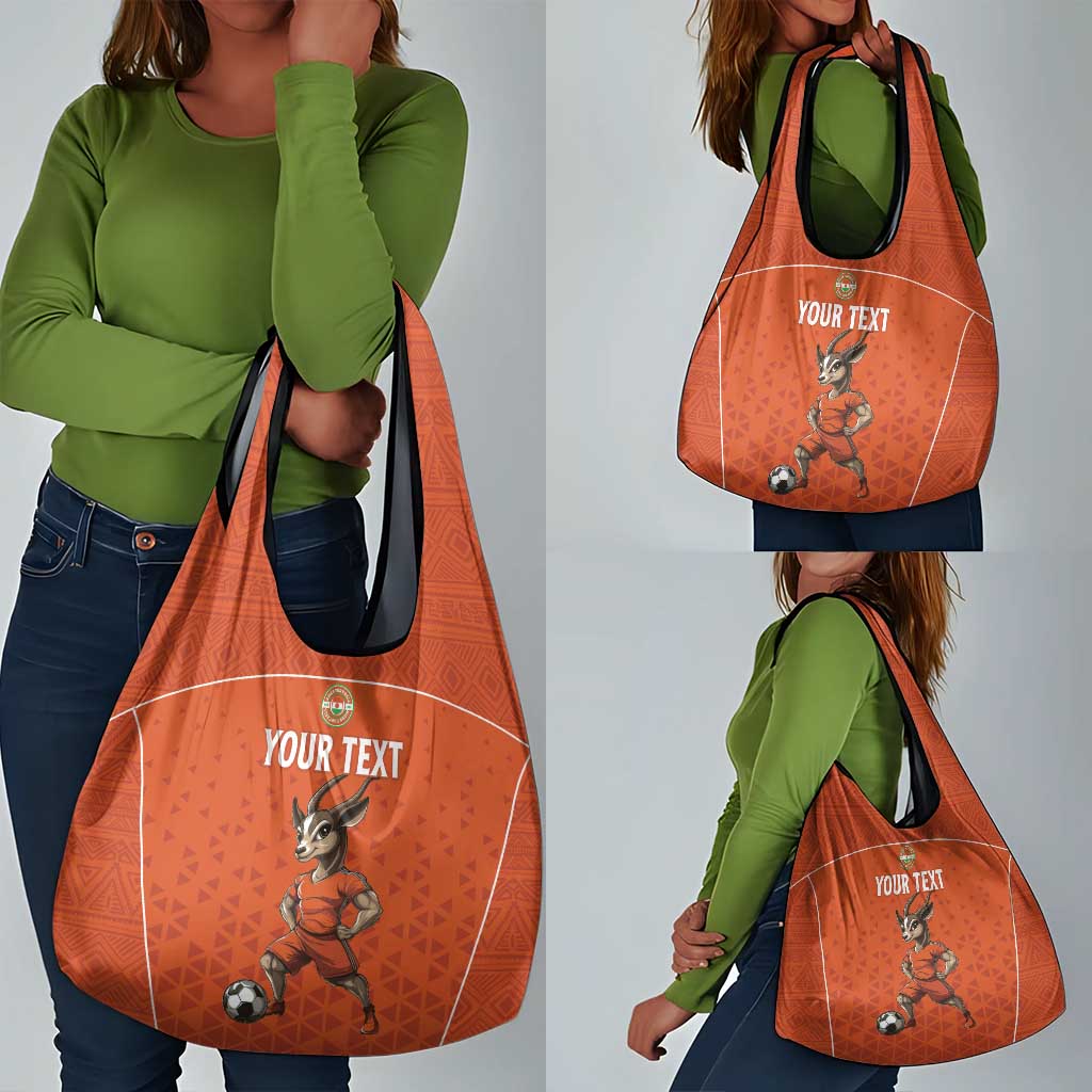 Custom Niger Football Grocery Bag Allez Menas