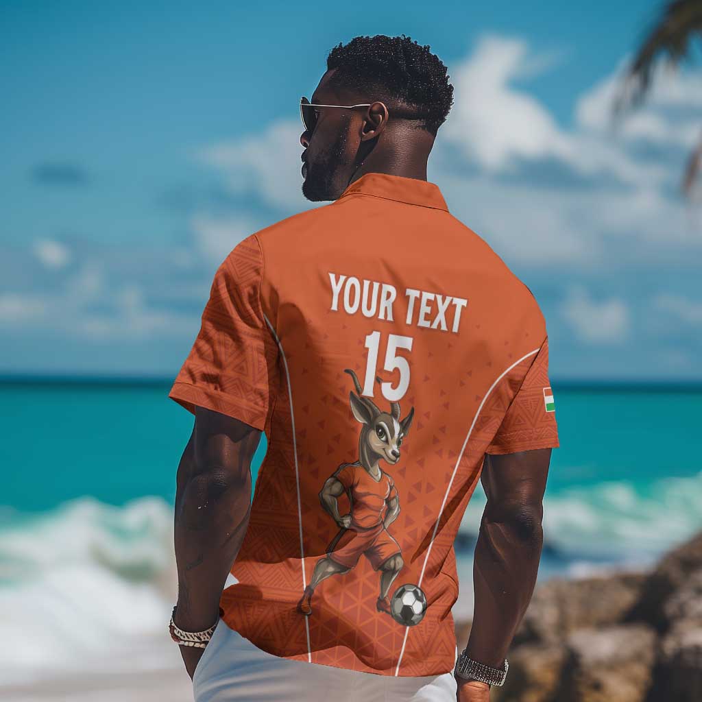 Custom Niger Football Hawaiian Shirt Allez Menas