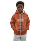 Custom Niger Football Kid Hoodie Allez Menas