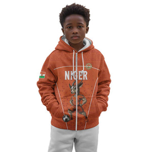 Custom Niger Football Kid Hoodie Allez Menas