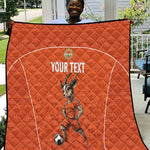 Custom Niger Football Quilt Allez Menas