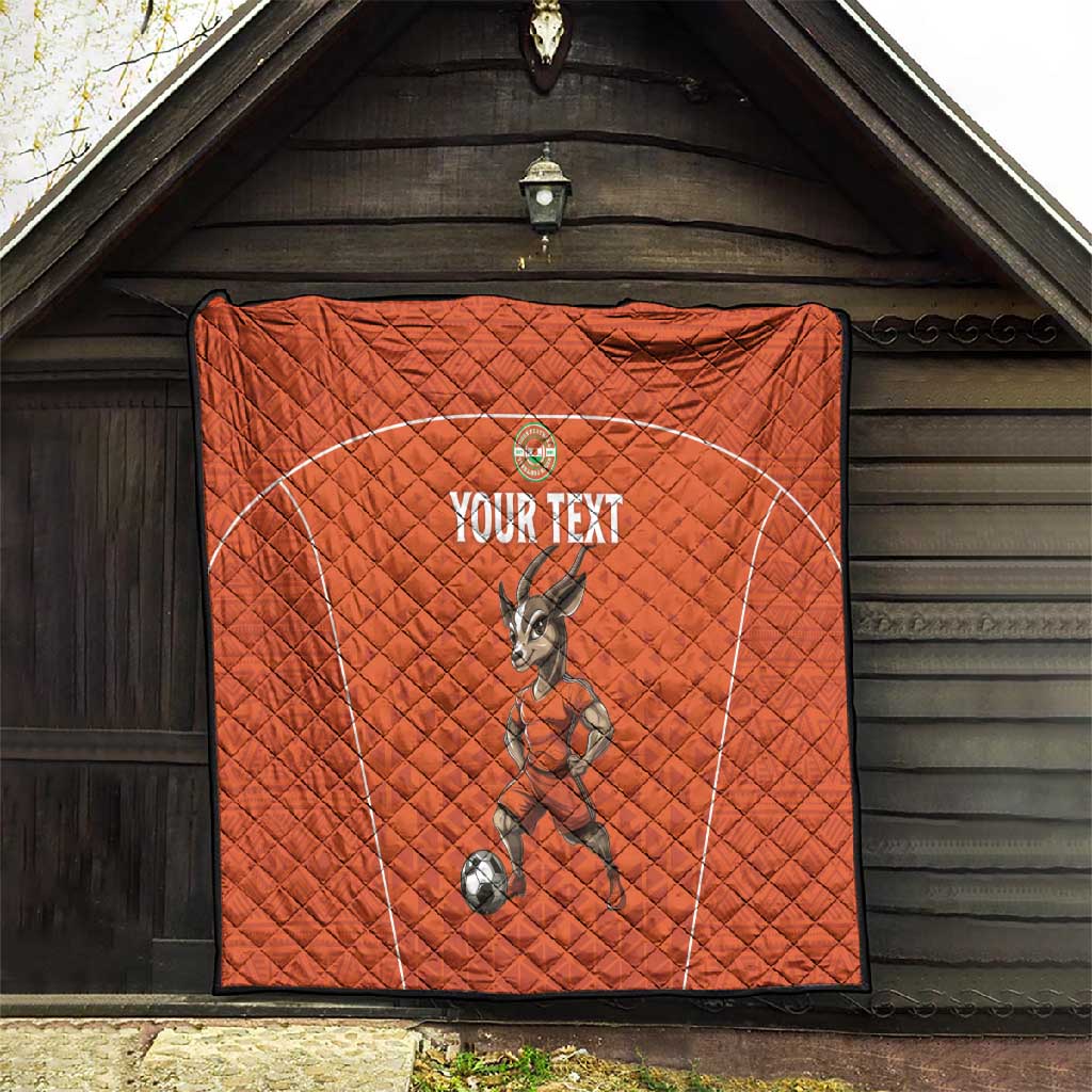 Custom Niger Football Quilt Allez Menas