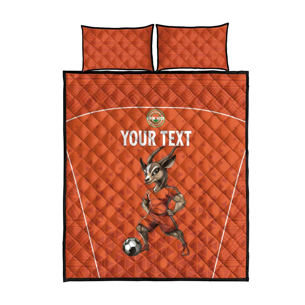 Custom Niger Football Quilt Bed Set Allez Menas