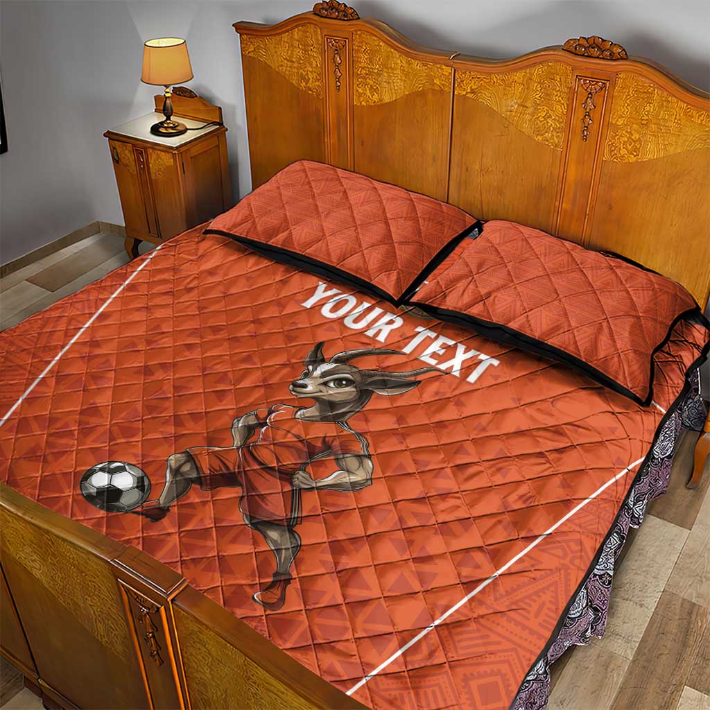 Custom Niger Football Quilt Bed Set Allez Menas