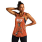 Custom Niger Football Women Racerback Tank Allez Menas