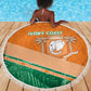 Ivory Coast Rugby Custom Beach Blanket Allez Les Elephants