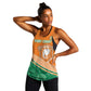 Ivory Coast Rugby Custom Women Racerback Tank Allez Les Elephants