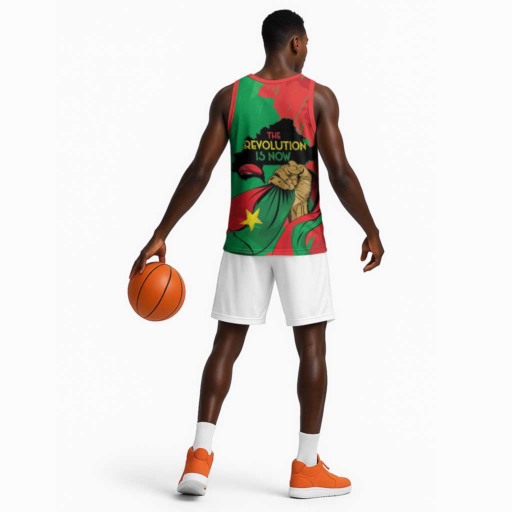 Burkina Faso I Stand With Traore Basketball Jersey LT15