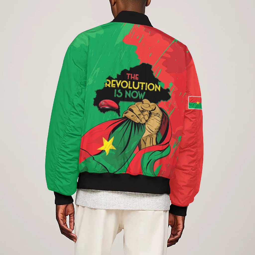 Burkina Faso I Stand With Traore Bomber Jacket