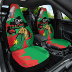 Burkina Faso I Stand With Traore Car Seat Cover