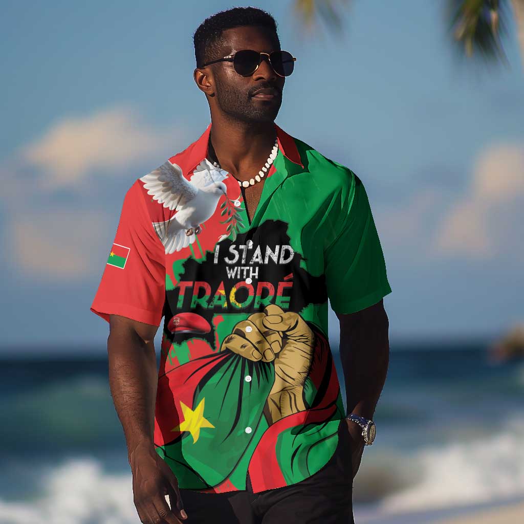 Burkina Faso I Stand With Traore Hawaiian Shirt