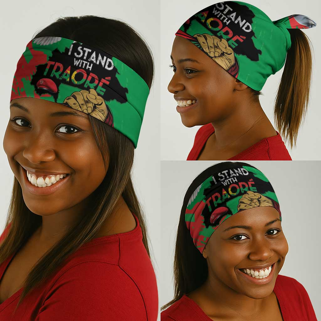 Burkina Faso I Stand Traore Neck Gaiter LT15